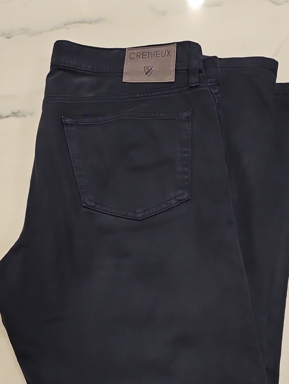 Daniel Cremieux Men’s Navy Slim Jeans - Classic Five-Pocket